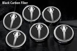 American Car Craft Fluid Cap Covers for 2015-2019 CORVETTE - ACC-053016-BLK