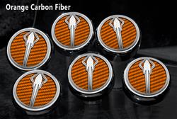 American Car Craft Fluid Cap Covers for 2015-2019 CORVETTE - ACC-053016-ORG
