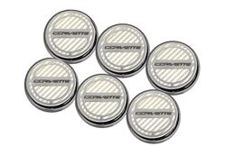 American Car Craft Fluid Cap Covers for 2015-2019 CORVETTE - ACC-053018-WHT