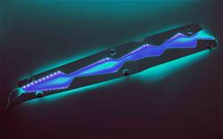 American Car Craft Illuminated Inner Fender Liners for 2015-2019 CORVETTE - ACC-053062-BLUL
