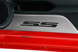 American Car Craft Door Badge Plates for 2010-2014 CAMARO - ACC-101016-BLK