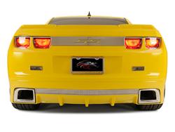 American Car Craft Trunk Lid Plates for 2010-2013 CAMARO - ACC-102086-P-GRN