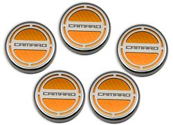 American Car Craft Fluid Cap Covers for 2010-2015 CAMARO - ACC-103071-ORG