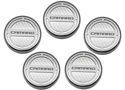 American Car Craft Fluid Cap Covers for 2010-2015 CAMARO - ACC-103071-WHT