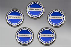 American Car Craft Fluid Cap Covers for 2010-2015 CAMARO - ACC-103072-BLK