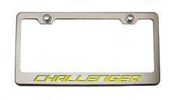 American Car Craft License Plate Frames for 2008-2021 CHALLENGER, CHARGER - ACC-152023-YLWL