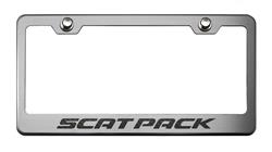 American Car Craft License Plate Frames for 2008-2021 CHALLENGER, CHARGER - ACC-152034-ORGL
