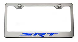 American Car Craft License Plate Frames for 2008-2021 CHALLENGER, CHARGER - ACC-152054-BLUL