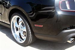 American Car Craft Marker Light Bezels for 2013-2014 MUSTANG - ACC-272026