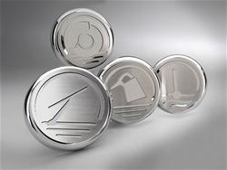 American Car Craft Fluid Cap Covers for 2005-2009 MUSTANG - ACC-273043