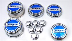 American Car Craft Fluid Cap Covers for 2012-2015 CHARGER - ACC-333052-64GRN