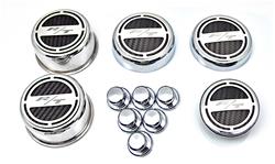 American Car Craft Fluid Cap Covers for 2008-2015 CHARGER - ACC-333054-GRN