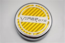 American Car Craft Fluid Cap Covers for 1996-2002 VIPER - ACC-983003-YLW