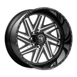 American Force Carver SS5 Series Gloss Black Wheels with Machined Windows 24x11