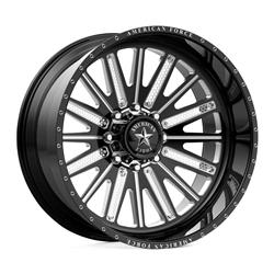 American Force Jester CCFP5 Series Gloss Black Wheels with Machined Windows 30x16