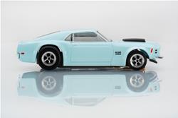 AFX Racing Ford Mustang Boss 429 Blue Mega G+ HO Slot Cars 22133