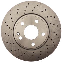 Raybestos R-Line Brake Rotors for 2014-2019 CLA45 AMG, CLA250, 2016-2017 B250E - 982093R