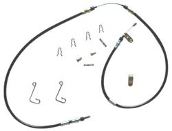 Raybestos Element3 Parking Brake Cables for 1975-1978 280Z, 1979-1980 280ZX - BC92952