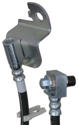 Raybestos - Brake Hoses, Individual for 2000-2006 LS, 2000-2002 S-TYPE, 2002-2005 THUNDERBIRD - BH381305