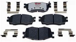 Raybestos Element3 Brake Pads for 2006-2011 ACCENT, RIO5, 2005-2011 RIO - EHT1156H