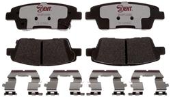 Raybestos Element3 Brake Pads for 2017 G80, 2010-2016 GENESIS, 2015-2017 K900 - EHT1551H