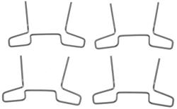 Raybestos R-Line Brake Hardware Kits for 1981 810 - H15612-A