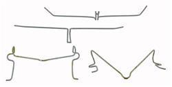 Raybestos R-Line Brake Hardware Kits for 1991 LAND CRUISER, 2001-2002 SEQUOIA, 2000-2003 TUNDRA - H15776-A