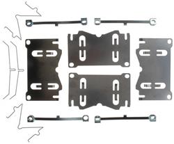 Raybestos R-Line Brake Hardware Kits for 1998-2007 LAND CRUISER, 1998-2005 LX470 - H15850-A