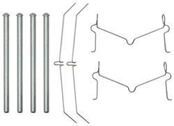 Raybestos R-Line Brake Hardware Kits H18100A