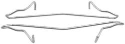 Raybestos R-Line Brake Hardware Kits for 2012-2017 500 - H18122A