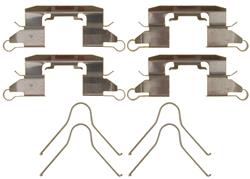 Raybestos R-Line Brake Hardware Kits for 2012-2019 VERSA, 2014-2019 VERSA NOTE - H18170A