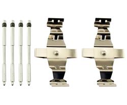 Raybestos R-Line Brake Hardware Kits for 2014-2019 CLA45 AMG, 2015-2019 GLA45 AMG - H18271A