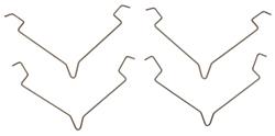 Raybestos R-Line Brake Hardware Kits H6003