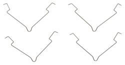 Raybestos R-Line Brake Hardware Kits H6029