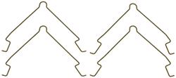 Raybestos R-Line Brake Hardware Kits H6054