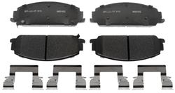Raybestos Reliant Brake Pads for 2012 CAPRICE, 2008-2009 G8 - MGD1351CH