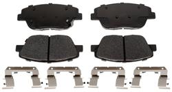 Raybestos Reliant Brake Pads for 2011-2016 OPTIMA, 2011-2015 SONATA - MGD1444CH