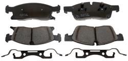 Raybestos Reliant Brake Pads for 2011-2016 DURANGO, 2011-2021 GRAND CHEROKEE - MGD1455CH