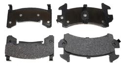 Raybestos Reliant Brake Pads for 2011-2024 DURANGO, 2011-2021 GRAND CHEROKEE, 2022 GRAND CHEROKEE WK - MGD1498C