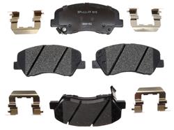 Raybestos Reliant Brake Pads for 2012-2017 ACCENT, RIO - MGD1593CH