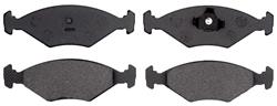 Raybestos Reliant Brake Pads for 1986-1989 328 GTB, 1987-1993 FOX - MGD350C