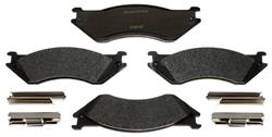 Raybestos Reliant Brake Pads for 1998 B1500, 2000 RAM 1500, 1999-2002 RAM 1500 VAN - MGD758MH