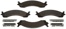 Raybestos Reliant Brake Pads for 2000-2002 RAM 2500, RAM 3500 - MGD821MH