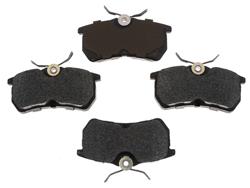 Raybestos Reliant Brake Pads for 2014-2019 FIESTA, 2000-2007 FOCUS - MGD886M