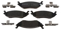 Raybestos Reliant Brake Pads for 2004 DURANGO, 2002-2004 RAM 1500 - MGD898MH