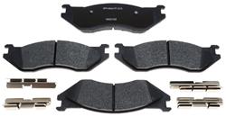 Raybestos Reliant Brake Pads for 2003-2006 DURANGO, 2002-2005 RAM 1500 - MGD966MH
