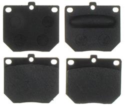 Raybestos Element3 Brake Pads for 2023-2024 RX500H, RX350, 1982-1983 720 - PGD246