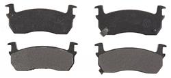 Raybestos Element3 Brake Pads for 1984-1991 MICRA - PGD308M