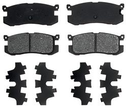 Raybestos Element3 Brake Pads for 1988-1992 626, MX-6, 1989-1992 PROBE - PGD400M