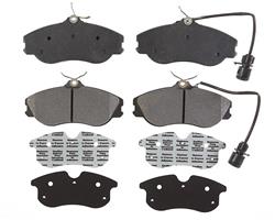 Raybestos Element3 Brake Pads for 1992-1994 S4, 1995 S6, 1990-1994 V8 QUATTRO - PGD419AM